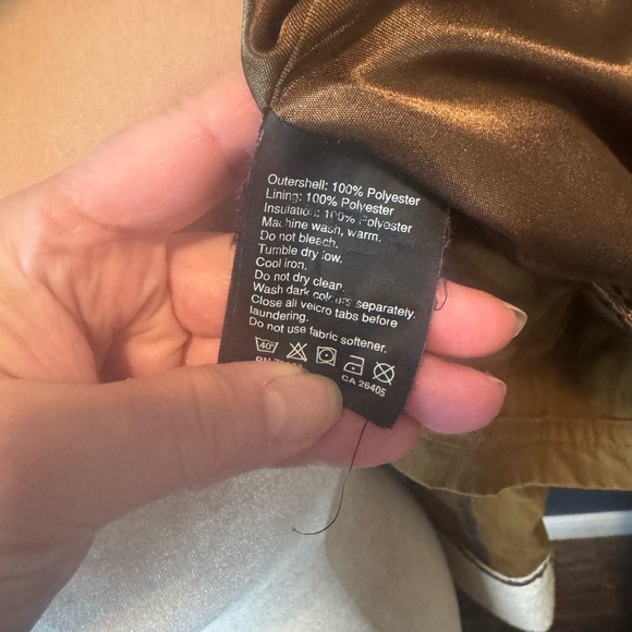 HELLY HANSEN Jacket Women’s Sz S Brown Year Round Insulated & Quilted Lining - Picture 10 of 16